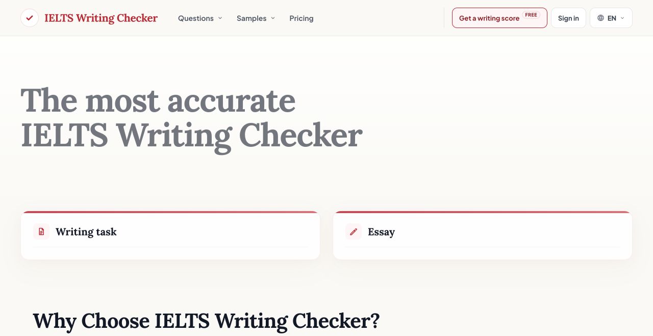 IELTS Writing Checker